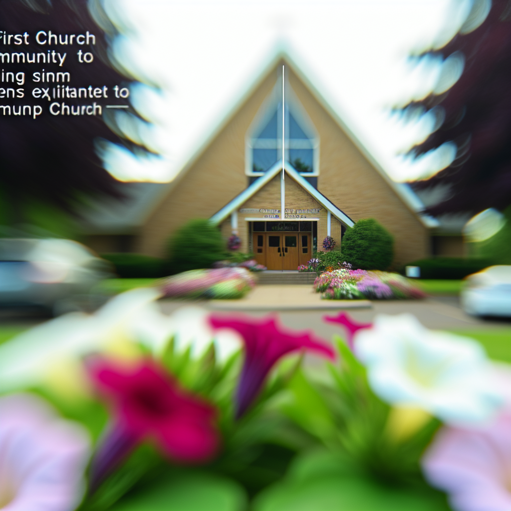 Walking with God: Unity and Service within the First United Church Community